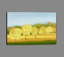 8170211_GS1 'Sunlight Returns II' by artist Bonita W. Goldberg - Wall Art Print on Textured Fine Art Canvas or Paper - Digital Giclee reproduction of art painting. Red Sky Art is India's Online Art Gallery for Home Decor - 817_75451