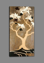8170111_GS1 'Leaves of Fortune 1' by artist Mary Calkins - Wall Art Print on Textured Fine Art Canvas or Paper - Digital Giclee reproduction of art painting. Red Sky Art is India's Online Art Gallery for Home Decor - 817_79686