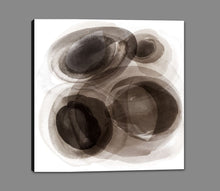 8170091_GS1 'River Stones Squared' by artist GI ArtLab - Wall Art Print on Textured Fine Art Canvas or Paper - Digital Giclee reproduction of art painting. Red Sky Art is India's Online Art Gallery for Home Decor - 817_88991