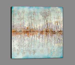 8170094_GS1 'Paradox' by artist Danna Harvey - Wall Art Print on Textured Fine Art Canvas or Paper - Digital Giclee reproduction of art painting. Red Sky Art is India's Online Art Gallery for Home Decor - 817_98688