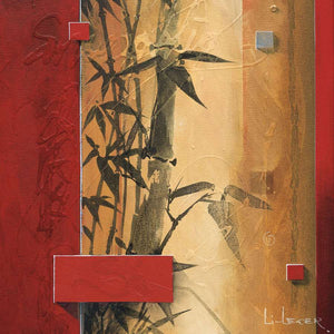 222015_C1 'Bamboo Garden' by artist Don Li-Leger - Wall Art Print on Textured Fine Art Canvas or Paper - Digital Giclee reproduction of art painting. Red Sky Art is India's Online Art Gallery for Home Decor - 111_4062