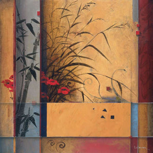 222026_C1 'Bamboo Division' by artist Don Li-Leger - Wall Art Print on Textured Fine Art Canvas or Paper - Digital Giclee reproduction of art painting. Red Sky Art is India's Online Art Gallery for Home Decor - 111_8229