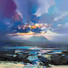 45143_C1 - titled 'West Coast Blues III' by artist Scott Naismith - Wall Art Print on Textured Fine Art Canvas or Paper - Digital Giclee reproduction of art painting. Red Sky Art is India's Online Art Gallery for Home Decor - 55_WDC98212