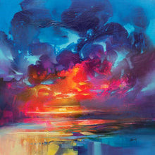 45166_C1 - titled 'Liquid Light 3' by artist Scott Naismith - Wall Art Print on Textured Fine Art Canvas or Paper - Digital Giclee reproduction of art painting. Red Sky Art is India's Online Art Gallery for Home Decor - 55_WDC98286