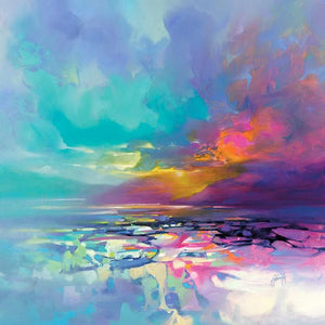 45189_C1 - titled 'Emerging Hope' by artist Scott Naismith - Wall Art Print on Textured Fine Art Canvas or Paper - Digital Giclee reproduction of art painting. Red Sky Art is India's Online Art Gallery for Home Decor - 55_WDC98364