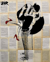 60199_C1_- titled 'Always Again' by artist Loui Jover - Wall Art Print on Textured Fine Art Canvas or Paper - Digital Giclee reproduction of art painting. Red Sky Art is India's Online Art Gallery for Home Decor - J778