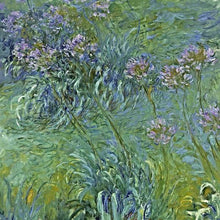 60164_C1_- titled 'Jewelry Lilies ' by artist  Claude Monet - Wall Art Print on Textured Fine Art Canvas or Paper - Digital Giclee reproduction of art painting. Red Sky Art is India's Online Art Gallery for Home Decor - M2061
