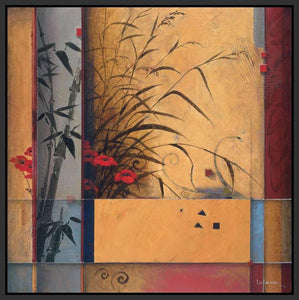 222026_FB1 'Bamboo Division' by artist Don Li-Leger - Wall Art Print on Textured Fine Art Canvas or Paper - Digital Giclee reproduction of art painting. Red Sky Art is India's Online Art Gallery for Home Decor - 111_8229