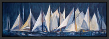 222405_FB1 'Set Sail' by artist Maria Antonia Torres - Wall Art Print on Textured Fine Art Canvas or Paper - Digital Giclee reproduction of art painting. Red Sky Art is India's Online Art Gallery for Home Decor - 111_TMP304