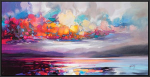 45103_FB1 - titled 'Stratocumulus' by artist Scott Naismith - Wall Art Print on Textured Fine Art Canvas or Paper - Digital Giclee reproduction of art painting. Red Sky Art is India's Online Art Gallery for Home Decor - 55_WDC93261