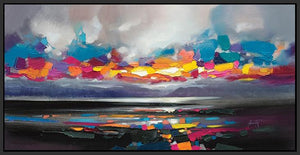 45105_FB1 - titled 'Primary Fragments' by artist Scott Naismith - Wall Art Print on Textured Fine Art Canvas or Paper - Digital Giclee reproduction of art painting. Red Sky Art is India's Online Art Gallery for Home Decor - 55_WDC93263