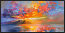 45106_FB1 - titled 'Arran Equinox' by artist Scott Naismith - Wall Art Print on Textured Fine Art Canvas or Paper - Digital Giclee reproduction of art painting. Red Sky Art is India's Online Art Gallery for Home Decor - 55_WDC93307