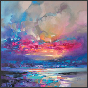 45171_FB1 - titled 'Quantum Skye' by artist Scott Naismith - Wall Art Print on Textured Fine Art Canvas or Paper - Digital Giclee reproduction of art painting. Red Sky Art is India's Online Art Gallery for Home Decor - 55_WDC98333