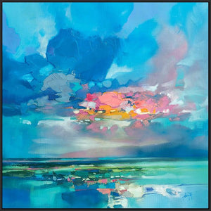 45181_FB1 - titled 'Arran Blue' by artist Scott Naismith - Wall Art Print on Textured Fine Art Canvas or Paper - Digital Giclee reproduction of art painting. Red Sky Art is India's Online Art Gallery for Home Decor - 55_WDC98356
