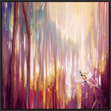 60006_FB1_- titled 'Nebulous Forest' by artist  Gill Bustamante - Wall Art Print on Textured Fine Art Canvas or Paper - Digital Giclee reproduction of art painting. Red Sky Art is India's Online Art Gallery for Home Decor - B4363
