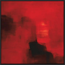 60034_FB1_- titled 'Mood in Red ' by artist  Nancy Ortenstone - Wall Art Print on Textured Fine Art Canvas or Paper - Digital Giclee reproduction of art painting. Red Sky Art is India's Online Art Gallery for Home Decor - O352