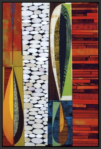 60093_FB1_- titled 'Paso-doble' by artist Rex Ray - Wall Art Print on Textured Fine Art Canvas or Paper - Digital Giclee reproduction of art painting. Red Sky Art is India's Online Art Gallery for Home Decor - R1258