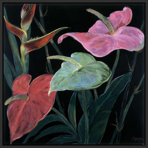222268_FB2 'In Bloom II' by artist Pegge Hopper - Wall Art Print on Textured Fine Art Canvas or Paper - Digital Giclee reproduction of art painting. Red Sky Art is India's Online Art Gallery for Home Decor - 111_HPP101