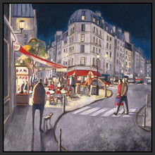 222282_FB2 'Rendez-vous Paris' by artist Didier Lourenco - Wall Art Print on Textured Fine Art Canvas or Paper - Digital Giclee reproduction of art painting. Red Sky Art is India's Online Art Gallery for Home Decor - 111_LDP360