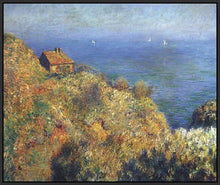 60223_FB2_- titled 'Fisherman’s Lodge at Varengeville ' by artist  Claude Monet - Wall Art Print on Textured Fine Art Canvas or Paper - Digital Giclee reproduction of art painting. Red Sky Art is India's Online Art Gallery for Home Decor - M2105