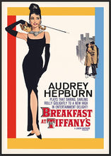 45001_FB3 - titled 'Audrey Hepburn (Breakfast at Tiffany's One-Sheet)' by artist Anon - Wall Art Print on Textured Fine Art Canvas or Paper - Digital Giclee reproduction of art painting. Red Sky Art is India's Online Art Gallery for Home Decor - 55_WDC96251