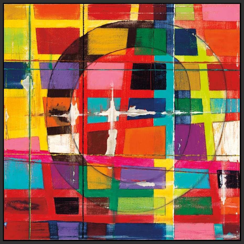 222159_FB5 'Lonely Record' by artist Dante Vida - Wall Art Print on Textured Fine Art Canvas or Paper - Digital Giclee reproduction of art painting. Red Sky Art is India's Online Art Gallery for Home Decor - 111_16318