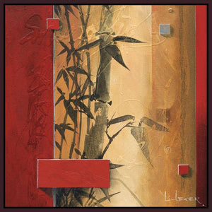 222015_FD1 'Bamboo Garden' by artist Don Li-Leger - Wall Art Print on Textured Fine Art Canvas or Paper - Digital Giclee reproduction of art painting. Red Sky Art is India's Online Art Gallery for Home Decor - 111_4062