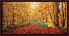222260_FD1 'Autumn Dream' by artist Graham Forsythe - Wall Art Print on Textured Fine Art Canvas or Paper - Digital Giclee reproduction of art painting. Red Sky Art is India's Online Art Gallery for Home Decor - 111_FGP111
