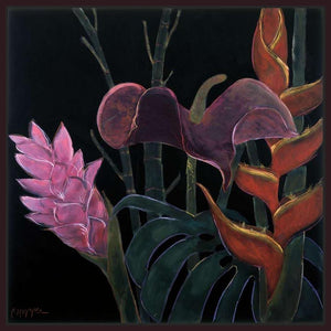 222267_FD1 'In Bloom I' by artist Pegge Hopper - Wall Art Print on Textured Fine Art Canvas or Paper - Digital Giclee reproduction of art painting. Red Sky Art is India's Online Art Gallery for Home Decor - 111_HPP100