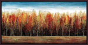 222165_FD2 'Deep Forest' by artist Stephane Fontaine - Wall Art Print on Textured Fine Art Canvas or Paper - Digital Giclee reproduction of art painting. Red Sky Art is India's Online Art Gallery for Home Decor - 111_16332