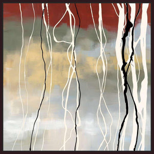 222113_FD3 'Silver Birch I' by artist Laurie Maitland - Wall Art Print on Textured Fine Art Canvas or Paper - Digital Giclee reproduction of art painting. Red Sky Art is India's Online Art Gallery for Home Decor - 111_16070