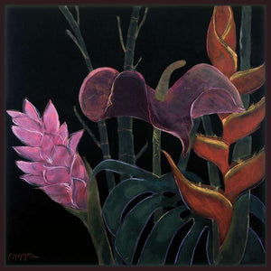 222267_FD3 'In Bloom I' by artist Pegge Hopper - Wall Art Print on Textured Fine Art Canvas or Paper - Digital Giclee reproduction of art painting. Red Sky Art is India's Online Art Gallery for Home Decor - 111_HPP100