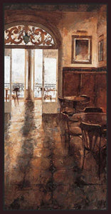 222296_FD3 'Grand Cafe Cappuccino II' by artist Noemi Martin - Wall Art Print on Textured Fine Art Canvas or Paper - Digital Giclee reproduction of art painting. Red Sky Art is India's Online Art Gallery for Home Decor - 111_MNP207