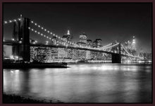 222312_FD3 'NYC Nights' by artist Nina Papiorek - Wall Art Print on Textured Fine Art Canvas or Paper - Digital Giclee reproduction of art painting. Red Sky Art is India's Online Art Gallery for Home Decor - 111_PNP104