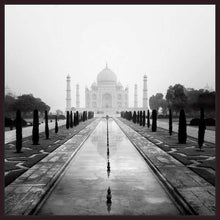 222314_FD3 'Taj Mahal - A Tribute to Beauty' by artist Nina Papiorek - Wall Art Print on Textured Fine Art Canvas or Paper - Digital Giclee reproduction of art painting. Red Sky Art is India's Online Art Gallery for Home Decor - 111_PNP115