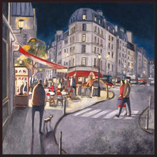 222282_FD5 'Rendez-vous Paris' by artist Didier Lourenco - Wall Art Print on Textured Fine Art Canvas or Paper - Digital Giclee reproduction of art painting. Red Sky Art is India's Online Art Gallery for Home Decor - 111_LDP360