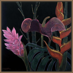 222267_FN1 'In Bloom I' by artist Pegge Hopper - Wall Art Print on Textured Fine Art Canvas or Paper - Digital Giclee reproduction of art painting. Red Sky Art is India's Online Art Gallery for Home Decor - 111_HPP100
