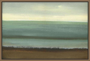 222318_FN1 'Calm Sea' by artist Caroline Gold - Wall Art Print on Textured Fine Art Canvas or Paper - Digital Giclee reproduction of art painting. Red Sky Art is India's Online Art Gallery for Home Decor - 111_POD5050