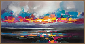 45105_FN1 - titled 'Primary Fragments' by artist Scott Naismith - Wall Art Print on Textured Fine Art Canvas or Paper - Digital Giclee reproduction of art painting. Red Sky Art is India's Online Art Gallery for Home Decor - 55_WDC93263
