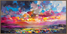 45110_FN1 - titled 'Highland Particles' by artist Scott Naismith - Wall Art Print on Textured Fine Art Canvas or Paper - Digital Giclee reproduction of art painting. Red Sky Art is India's Online Art Gallery for Home Decor - 55_WDC93334