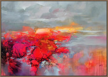 45120_FN1 - titled 'Molecular Bonds 2' by artist Scott Naismith - Wall Art Print on Textured Fine Art Canvas or Paper - Digital Giclee reproduction of art painting. Red Sky Art is India's Online Art Gallery for Home Decor - 55_WDC96338