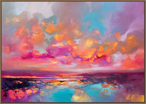 45133_FN1 - titled 'Fractal Shore' by artist Scott Naismith - Wall Art Print on Textured Fine Art Canvas or Paper - Digital Giclee reproduction of art painting. Red Sky Art is India's Online Art Gallery for Home Decor - 55_WDC96380