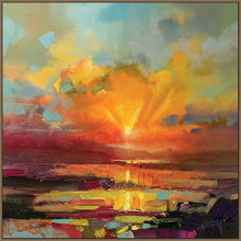 45140_FN1 - titled 'Optimism Sunrise Study' by artist Scott Naismith - Wall Art Print on Textured Fine Art Canvas or Paper - Digital Giclee reproduction of art painting. Red Sky Art is India's Online Art Gallery for Home Decor - 55_WDC98173