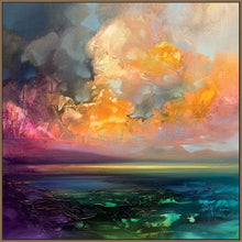 45159_FN1 - titled 'Isle of Jura Emerges' by artist Scott Naismith - Wall Art Print on Textured Fine Art Canvas or Paper - Digital Giclee reproduction of art painting. Red Sky Art is India's Online Art Gallery for Home Decor - 55_WDC98245