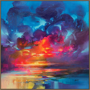 45166_FN1 - titled 'Liquid Light 3' by artist Scott Naismith - Wall Art Print on Textured Fine Art Canvas or Paper - Digital Giclee reproduction of art painting. Red Sky Art is India's Online Art Gallery for Home Decor - 55_WDC98286
