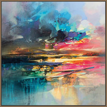 45168_FN1 - titled 'Dissolving Shoreline' by artist Scott Naismith - Wall Art Print on Textured Fine Art Canvas or Paper - Digital Giclee reproduction of art painting. Red Sky Art is India's Online Art Gallery for Home Decor - 55_WDC98330