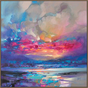 45171_FN1 - titled 'Quantum Skye' by artist Scott Naismith - Wall Art Print on Textured Fine Art Canvas or Paper - Digital Giclee reproduction of art painting. Red Sky Art is India's Online Art Gallery for Home Decor - 55_WDC98333