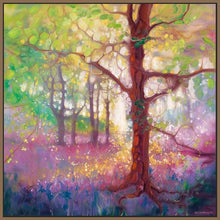 60008_FN1_- titled 'April in the Forest' by artist  Gill Bustamante - Wall Art Print on Textured Fine Art Canvas or Paper - Digital Giclee reproduction of art painting. Red Sky Art is India's Online Art Gallery for Home Decor - B4368