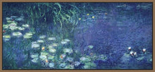 60171_FN1_- titled 'Water Lilies: Morning' by artist Claude Monet - Wall Art Print on Textured Fine Art Canvas or Paper - Digital Giclee reproduction of art painting. Red Sky Art is India's Online Art Gallery for Home Decor - M705