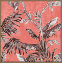 5511000_FN2_- titled 'Book of Palms II' by artist  Eva Watts - Wall Art Print on Textured Fine Art Canvas or Paper - Digital Giclee reproduction of art painting. Red Sky Art is India's Online Art Gallery for Home Decor - 551_EW329-A